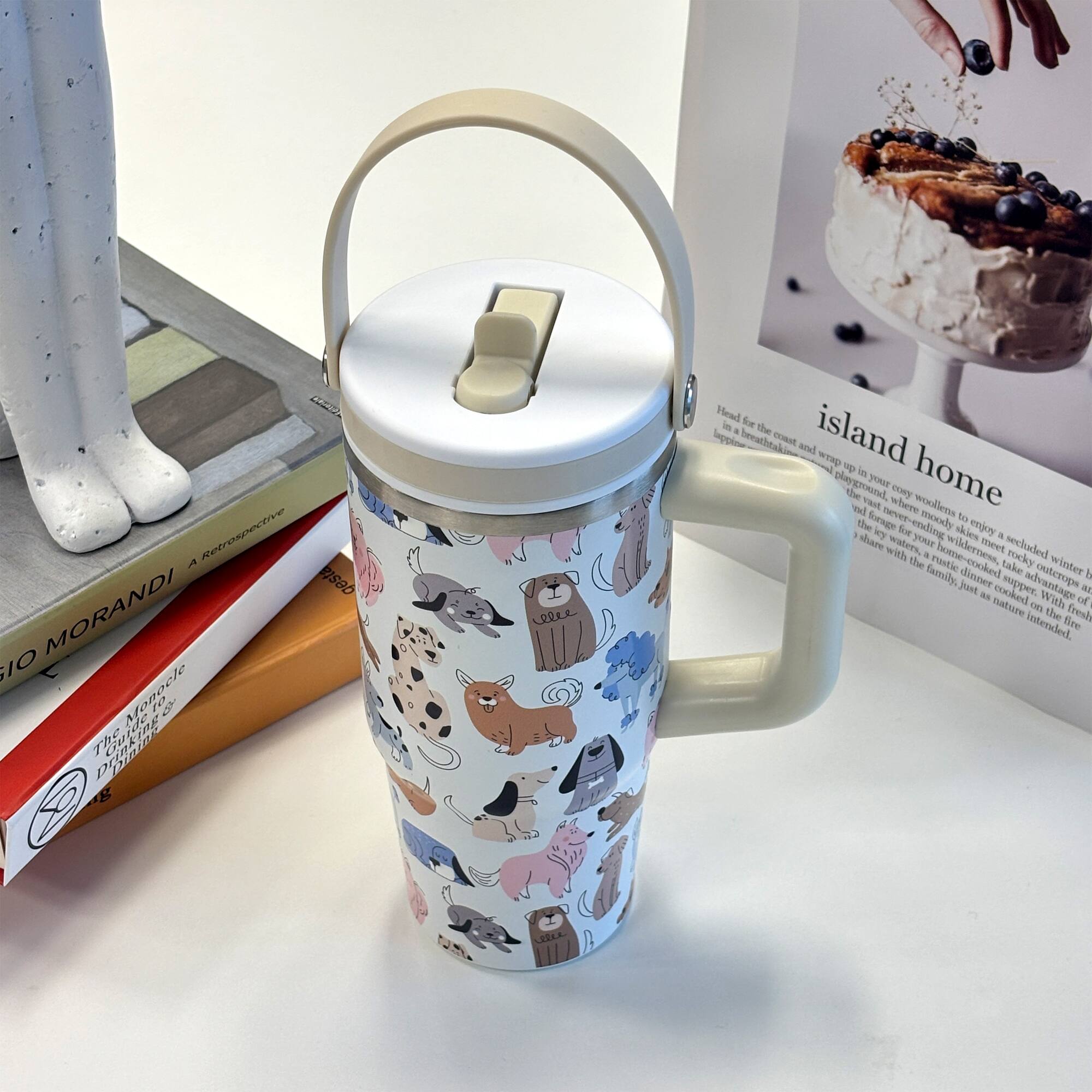 20oz. Dogs Stainless Steel Insulated Tumbler by Ashland®